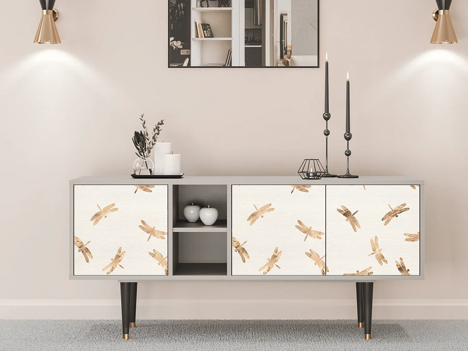 Minimalistisches TV-Möbel mit Stauraum-nestelivoa.com