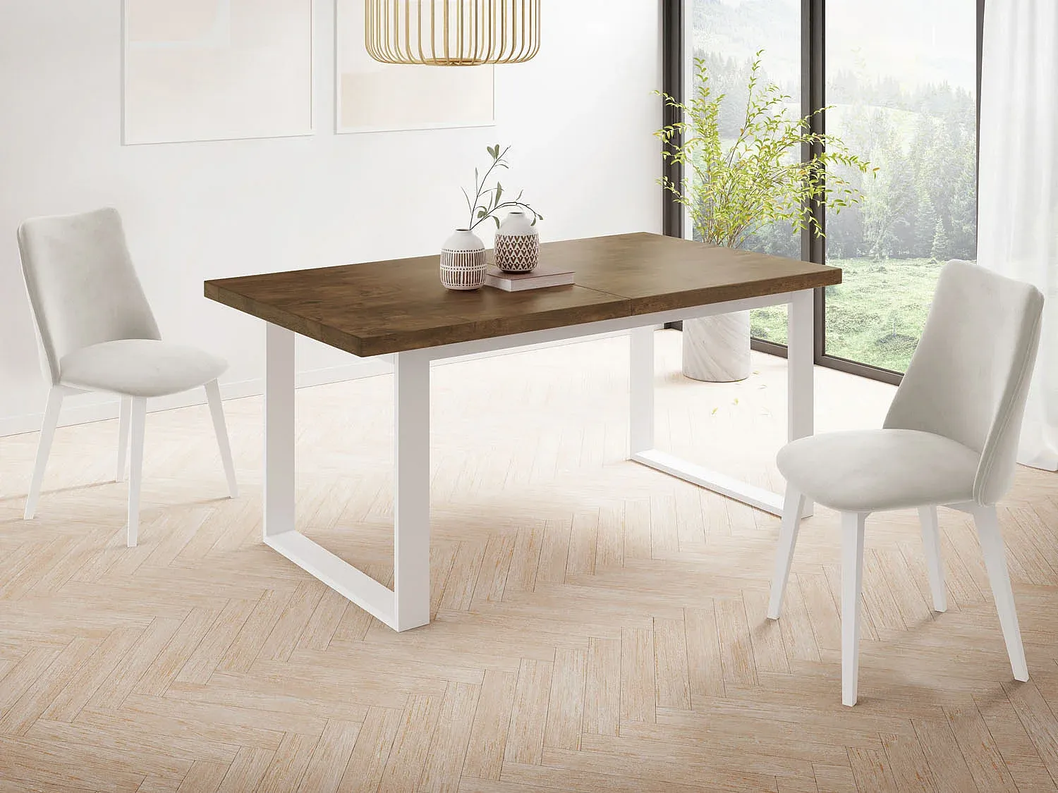 Esszimmer und Küche,Esszimmermöbel,Ausziehbarer Tisch-nestelivoa.com