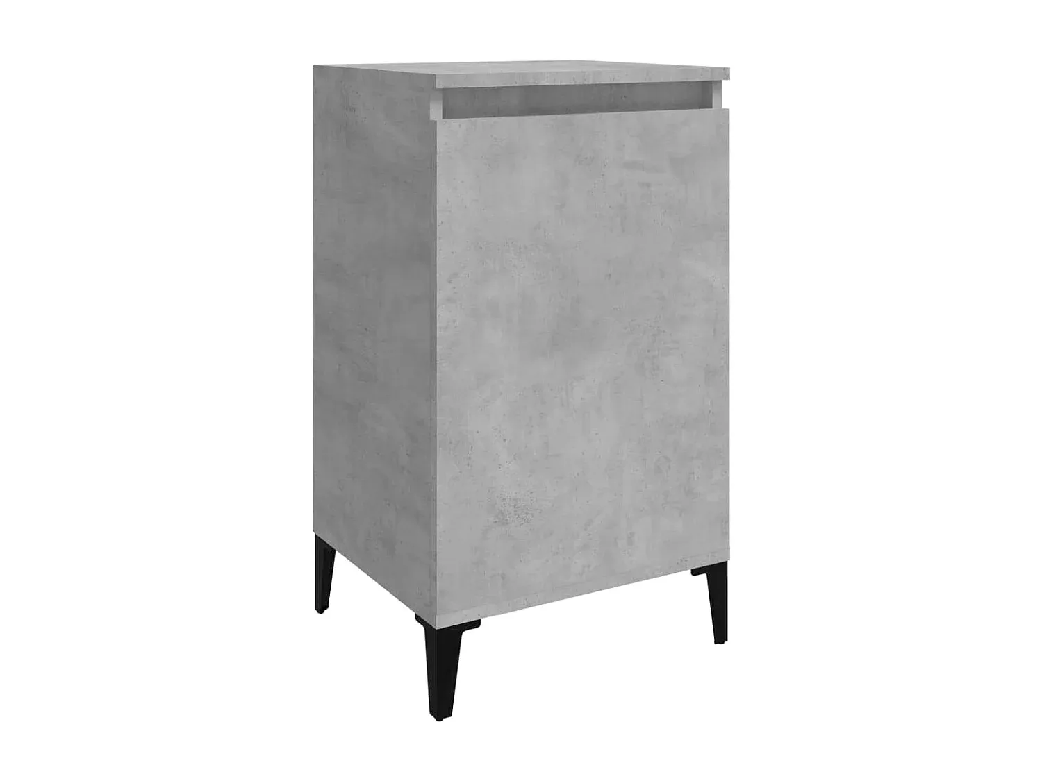 Moderner Nachttisch in Betongrau 40x35x70 cm-nestelivoa.com