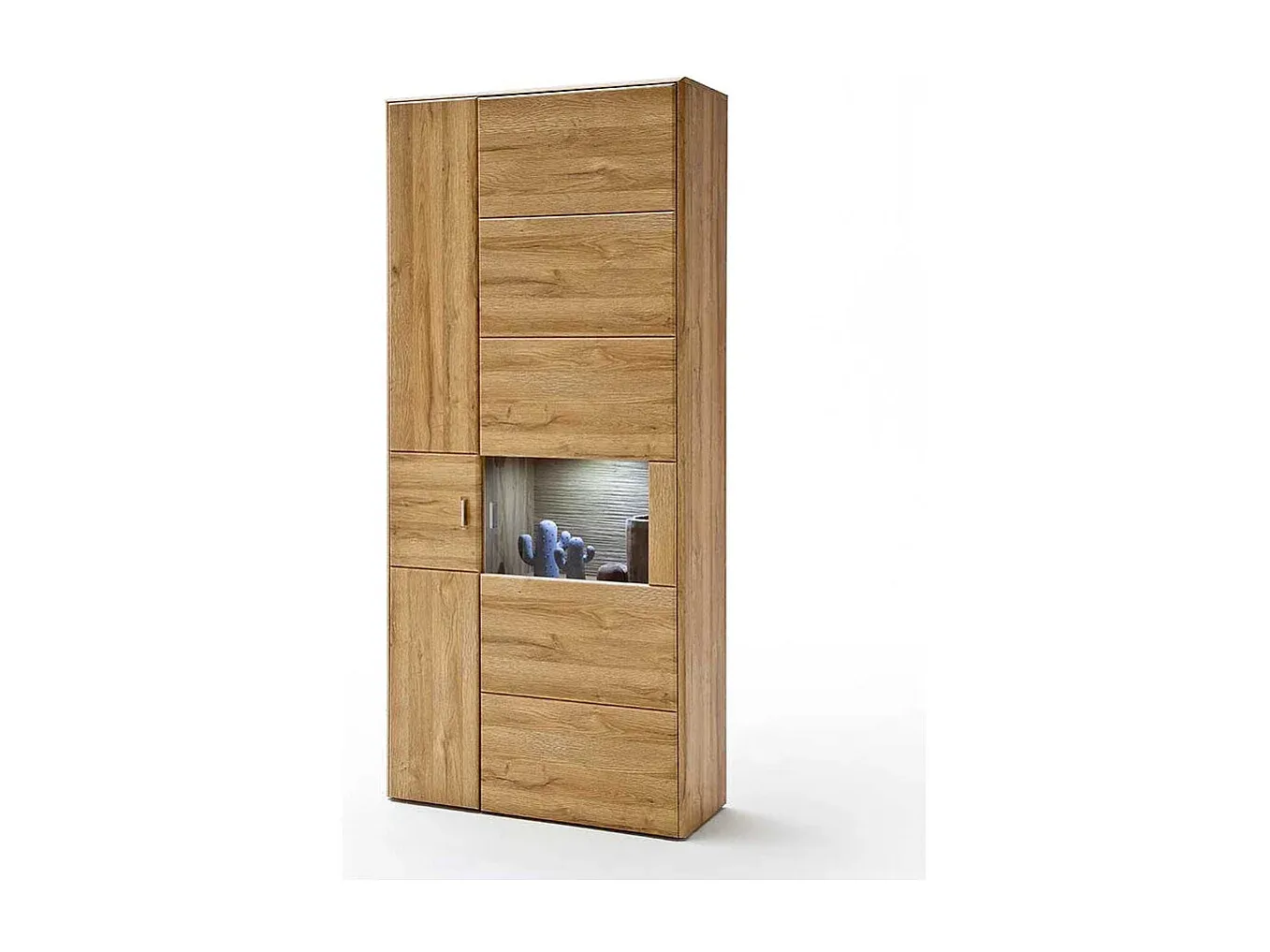 Landhausstil Vitrinenschrank aus Wildeiche-nestelivoa.com