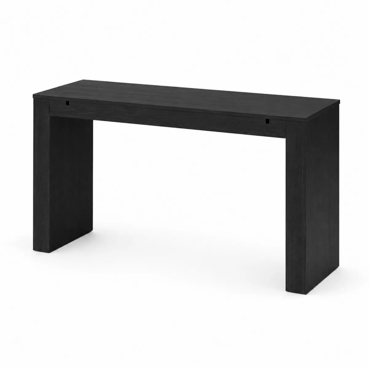 Consolle Rettangolare in Legno Nero 120x40x75 cm-xeltrivol