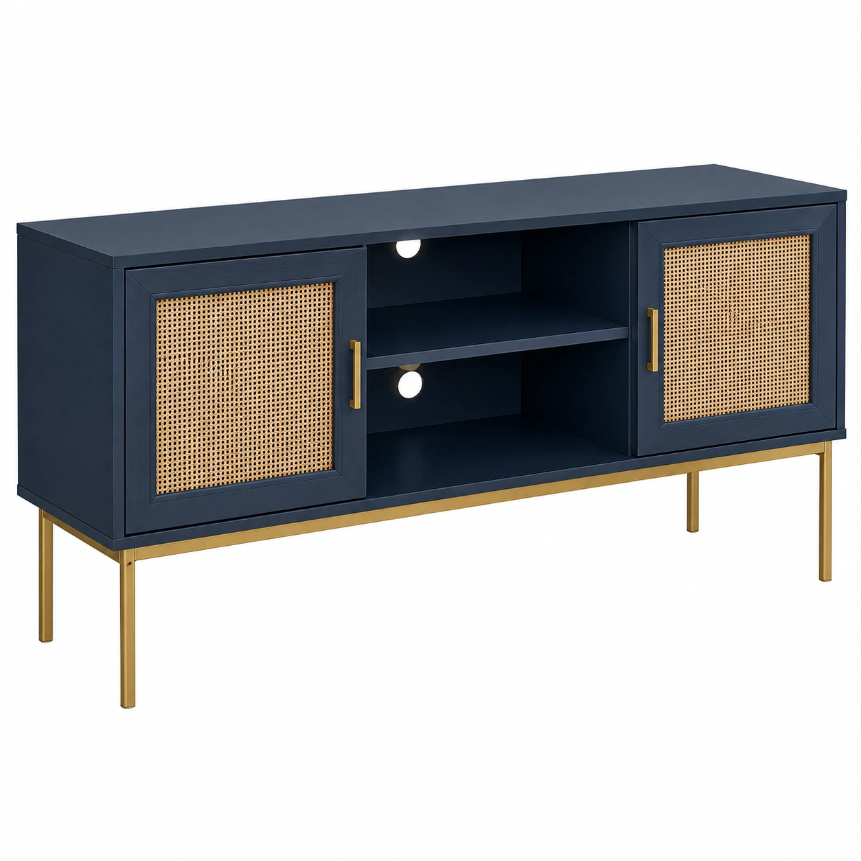 Mueble TV Azul marino-SelviaSpace