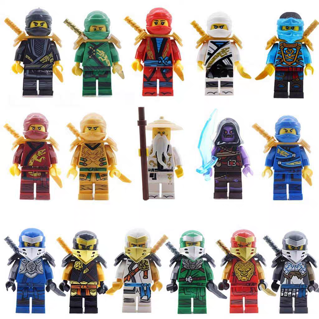 LthtEGO mini figures (3 randomly selected)