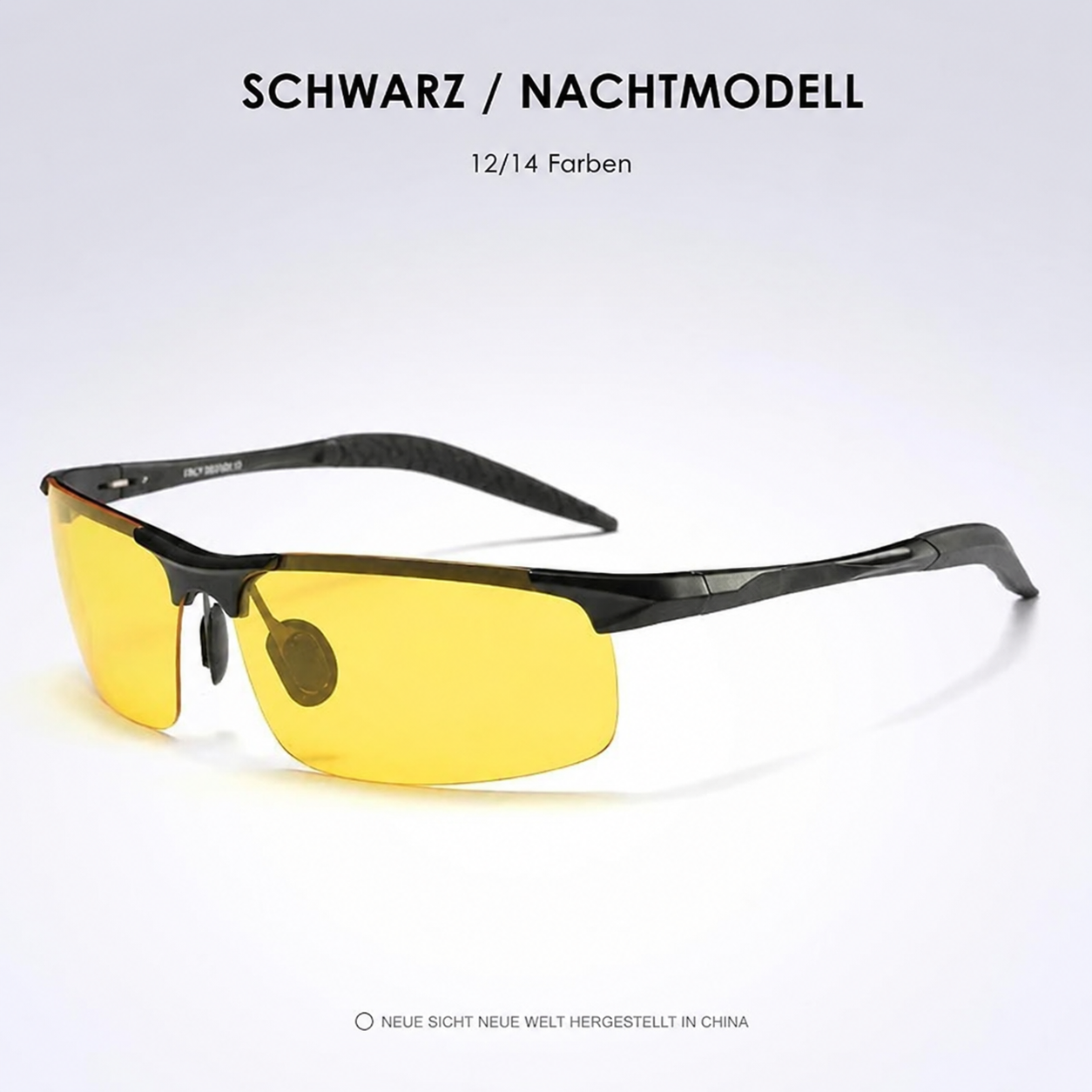 2026🔥 Photochromatische Sonnenbrille mit entspiegelten, polarisierten Gläsern