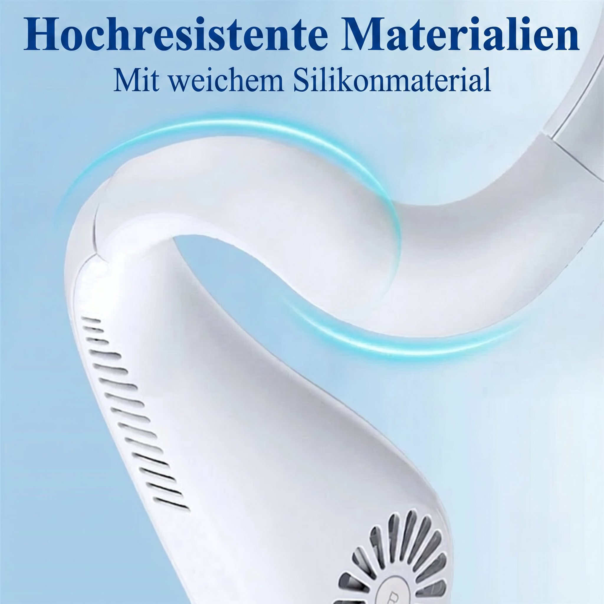 Leiser, tragbarer Nackenventilator