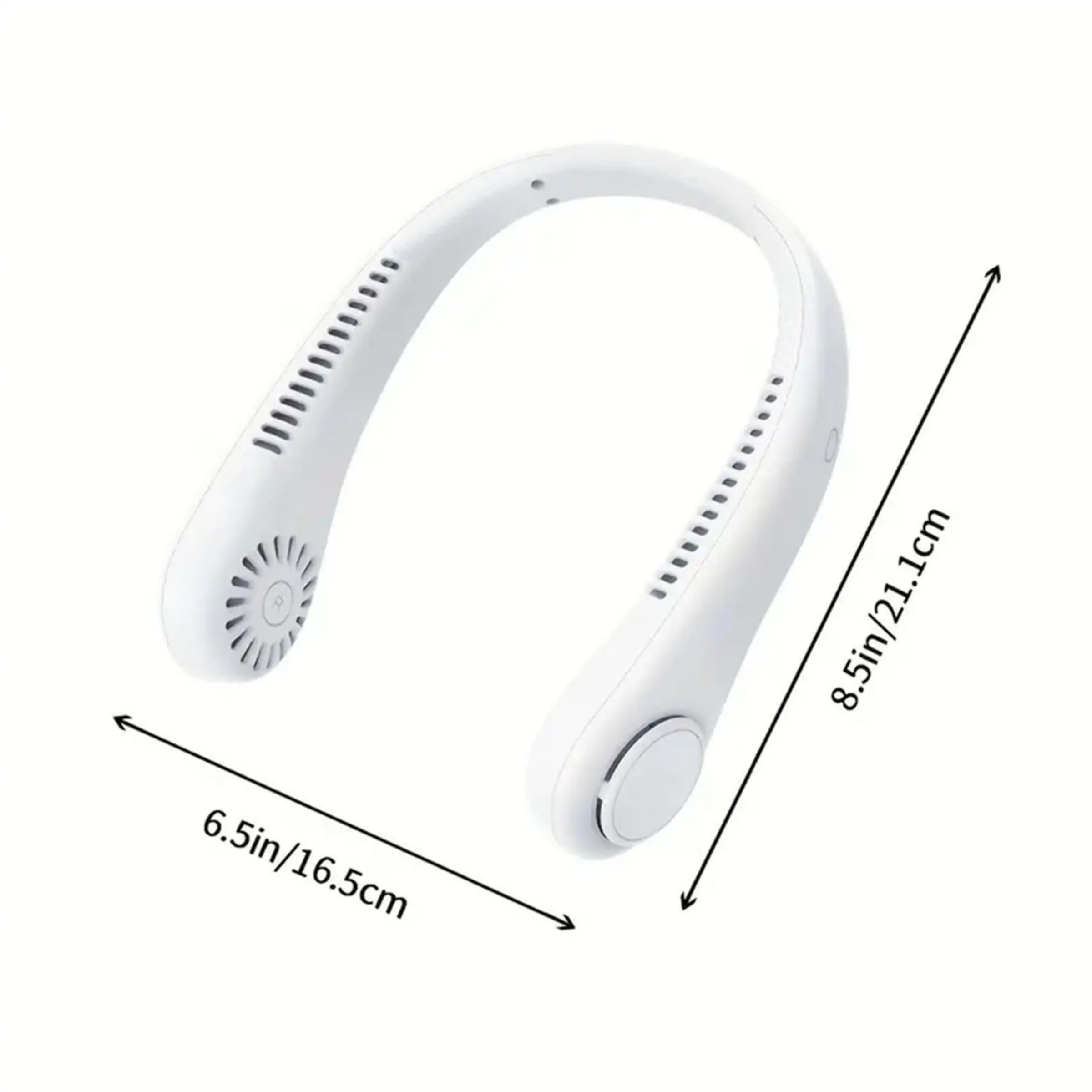 Leiser, tragbarer Nackenventilator