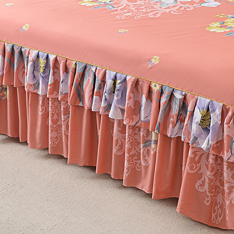 💖 Großer Sale – 50 % Rabatt 🛏️☁️ 3-teiliges Rüschen-Bettuch-Set