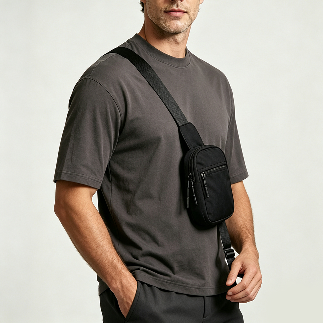 🔥🔥 Upgraded Travel Sling Bag 2.0 – Diebstahlschutz & 500D-Strapazierfähigkeit
