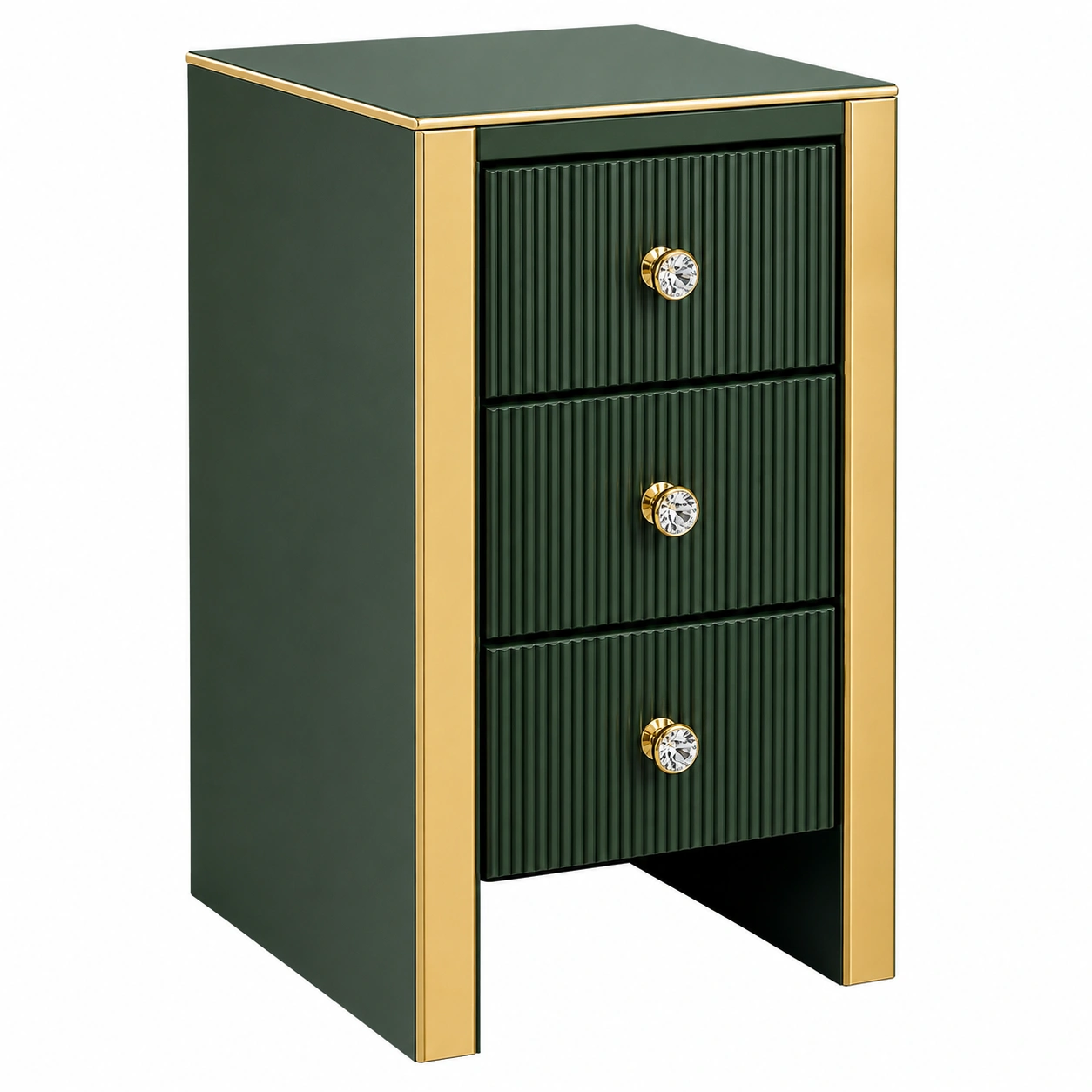 Mesa auxiliar Verde oscuro-woodvique