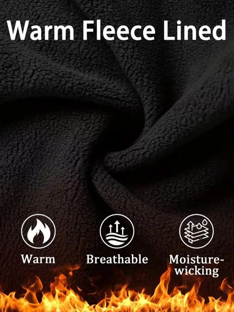 Men’s Water-Repellent Fleece-Lined Work Trousers – Wear-Resistant Softshell, Windproof, Multi-Pocket Cargo for Hiking, Work & Outdoor---Buy 2 Get 15% Off & Free Shipping!