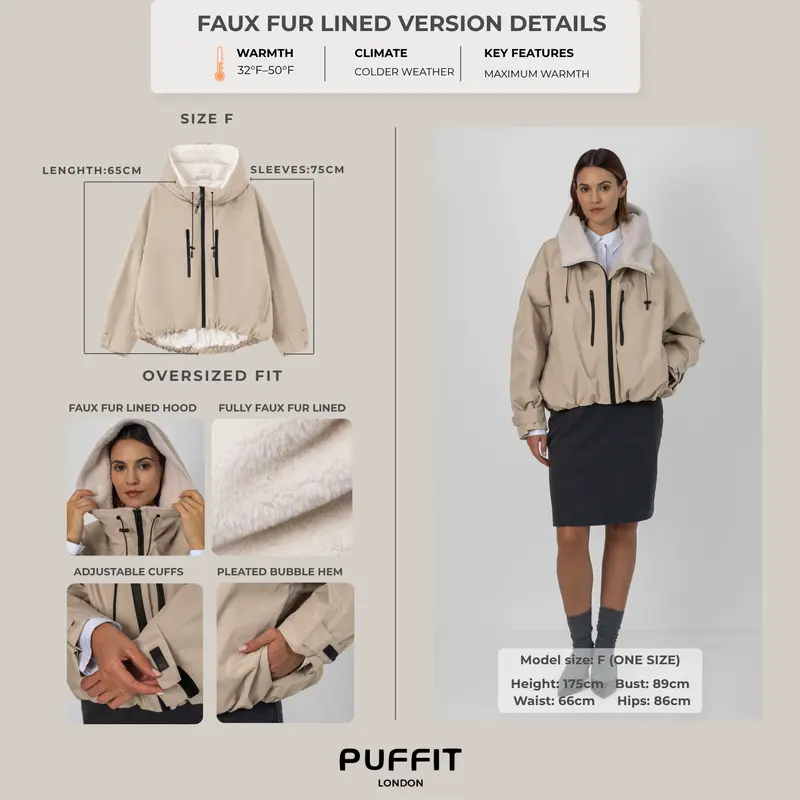 Women’s Short Waterproof Rain Jacket – Wide-Brim Hood, Pleated Hem, Adjustable Cuffs for Dog Walking & Commutes---Buy 2 Get 15% Off & Free Shipping!