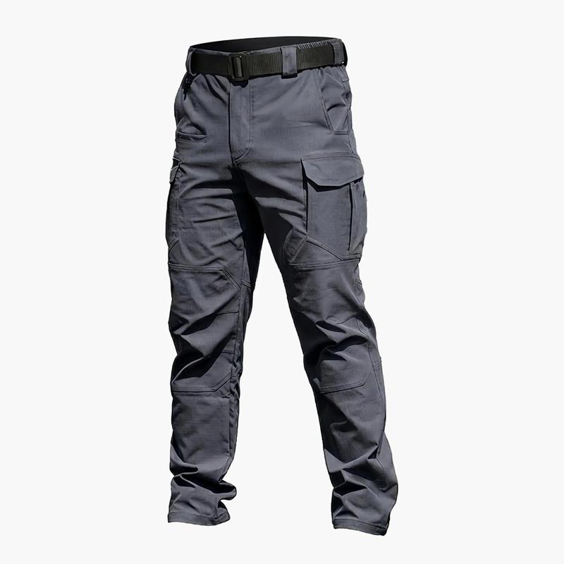 Men’s Ripstop Tactical Cargo Trousers – Water-Repellent, Multi-Pocket, Straight Fit, Durable for Work, Hiking & Fishing---Buy 2 Get 15% Off & Free Shipping!