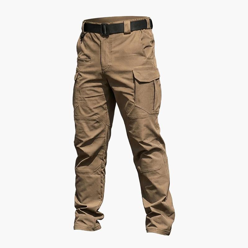 Men’s Ripstop Tactical Cargo Trousers – Water-Repellent, Multi-Pocket, Straight Fit, Durable for Work, Hiking & Fishing---Buy 2 Get 15% Off & Free Shipping!