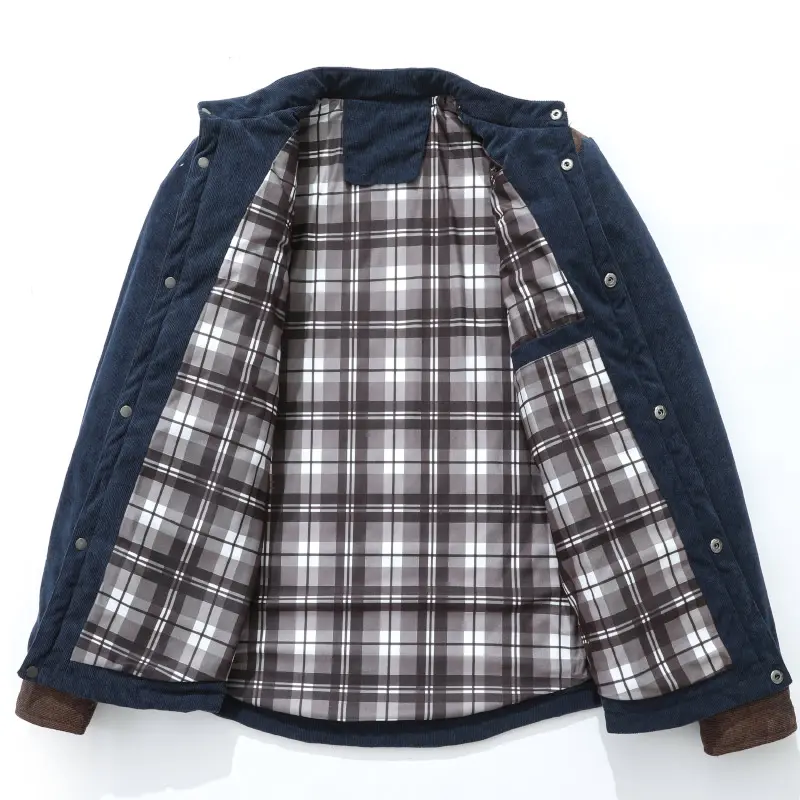 Men’s Diamond Quilted Jacket – Lightweight, Button-Down, Band Collar, Utility Pocket, Slim Fit for Everyday Wear---Buy 2 Get 15% Off & Free Shipping!