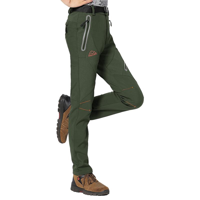 Women’s Waterproof Fleece-Lined Snow Pants – High Waist, Insulated, Breathable Ski & Hiking Trousers---Buy 2 Get 15% Off & Free Shipping!