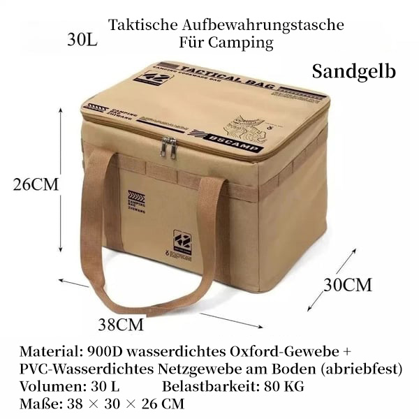 🔥 Bestseller – 49 % Rabatt 🔥 Großer faltbarer Outdoor-Aufbewahrungsbeutel – wasserdicht, tragbar, ideal für Camping & Picknick