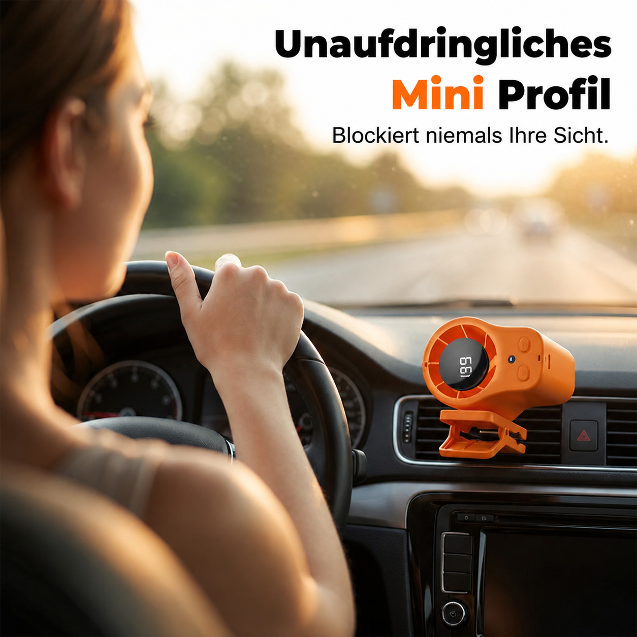 🔥HEISSER SALE – 50% RABATT🔥 Freihändiger persönlicher Kühlventilator mit LED-Display