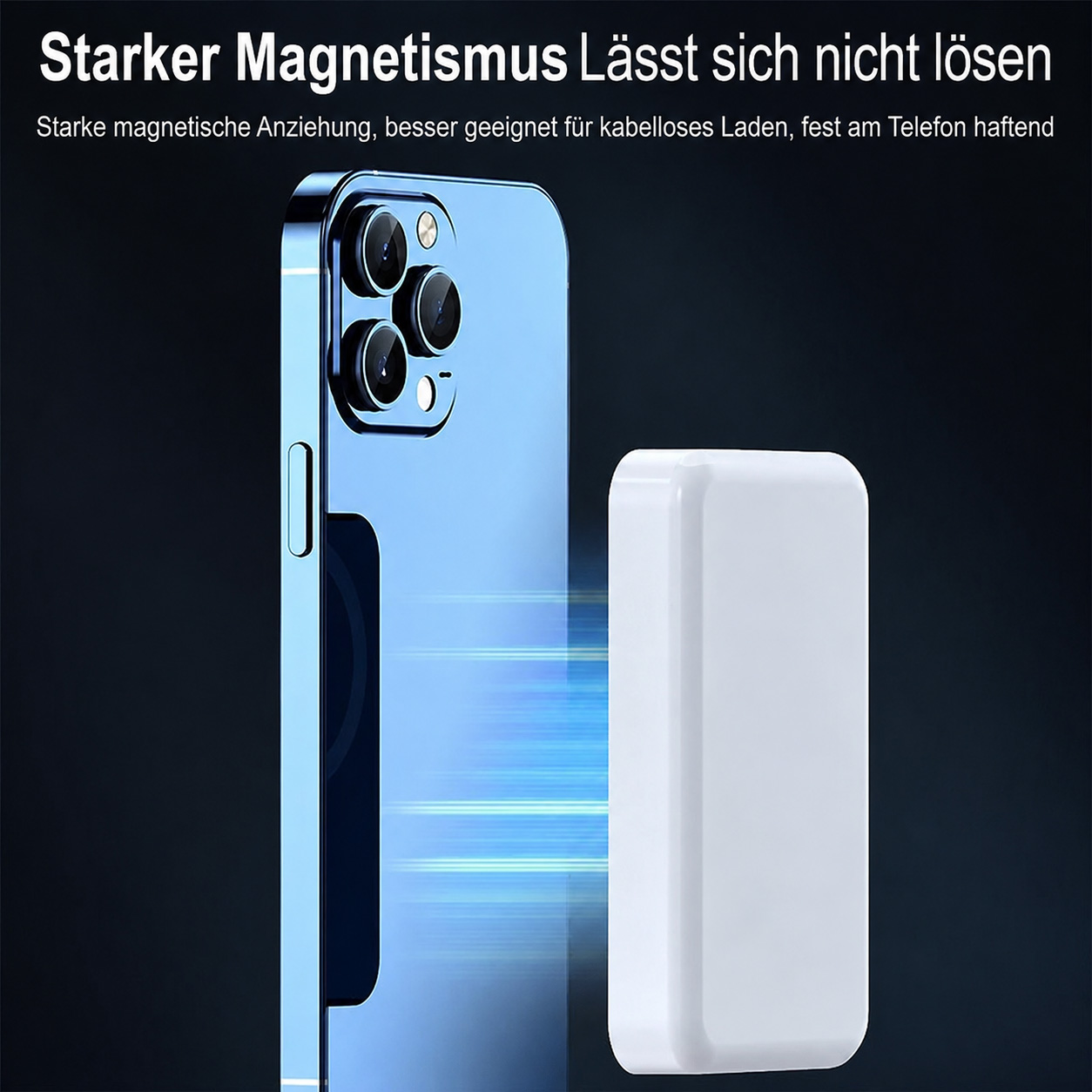 5000mAh Magnetic Power Bank for iPhone 12-17 Series with MagSafe