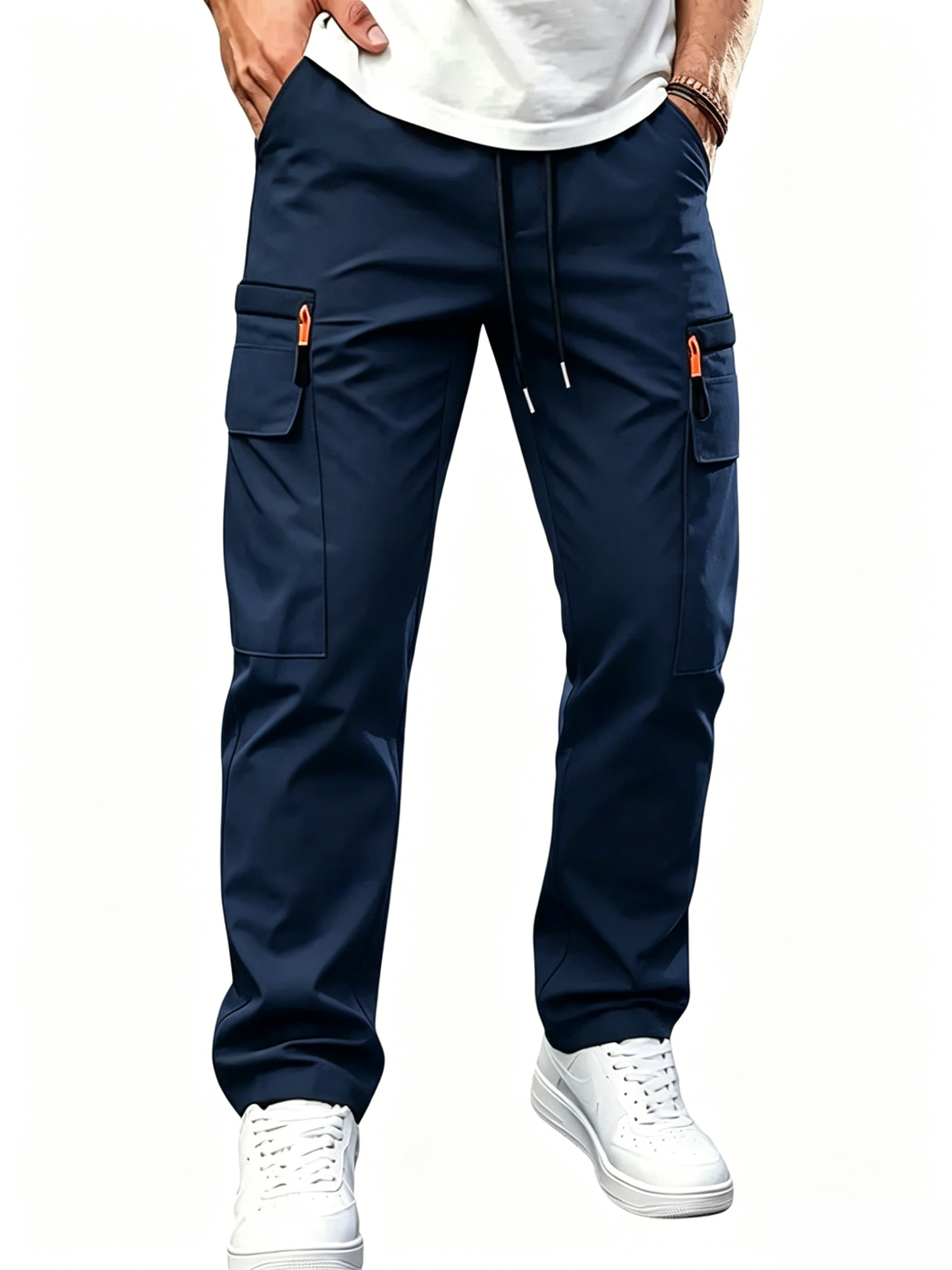 Herren Schnelltrocknende Cargohose – elastischer Bund, wasserabweisend, atmungsaktiv, mit vielen Taschen für Outdoor & Alltag --- Kaufen Sie 2 und sichern Sie sich 15% Rabatt & kostenfreien Versand!