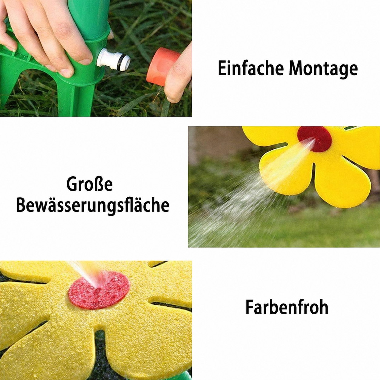 ✨️50% OFF! Boost your courtyard happiness! 360° Rotating Dancing Flower Sprinkler-Funny Dancing Flower Yard Lawn Sprinkler