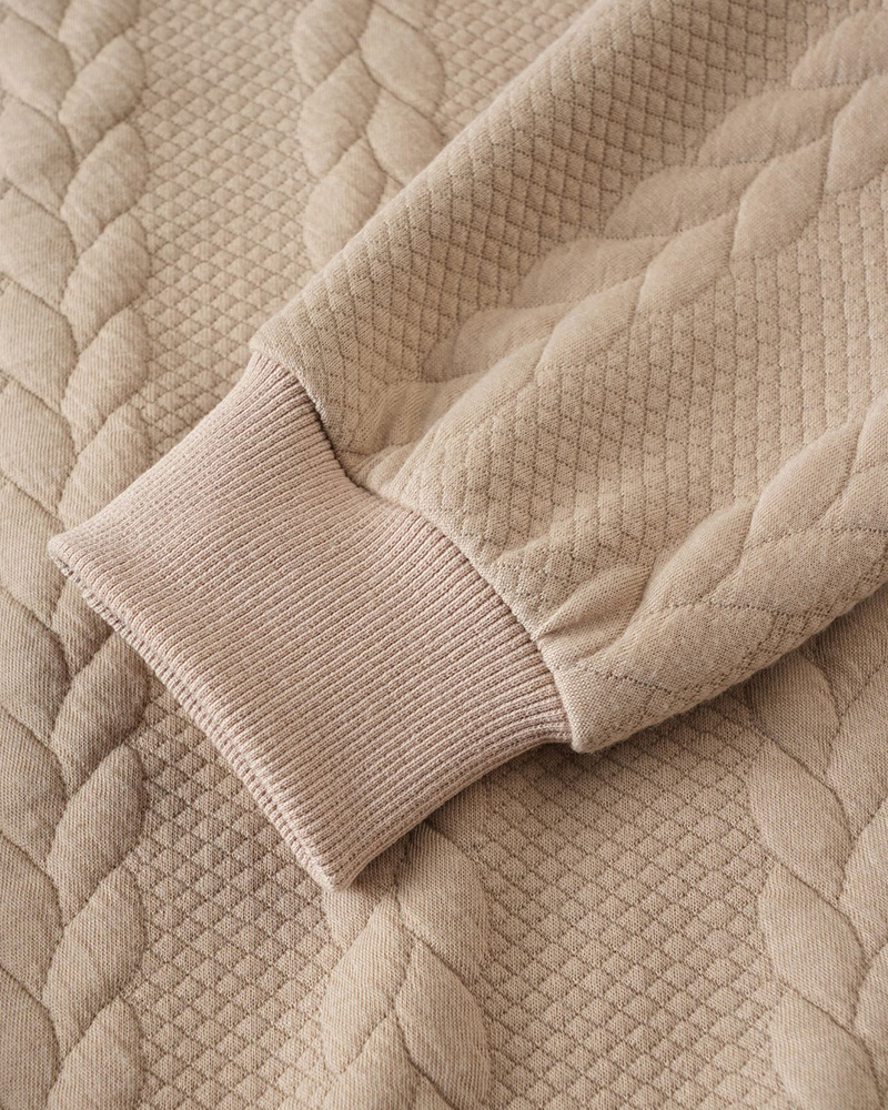 Herren Gestrickter Half-Zip-Pullover – Zopfmuster, tailliert, schlicht, zeitlos-elegant für Herbst & Winter --- Kaufen Sie 2 und sichern Sie sich 15% Rabatt & kostenfreien Versand!