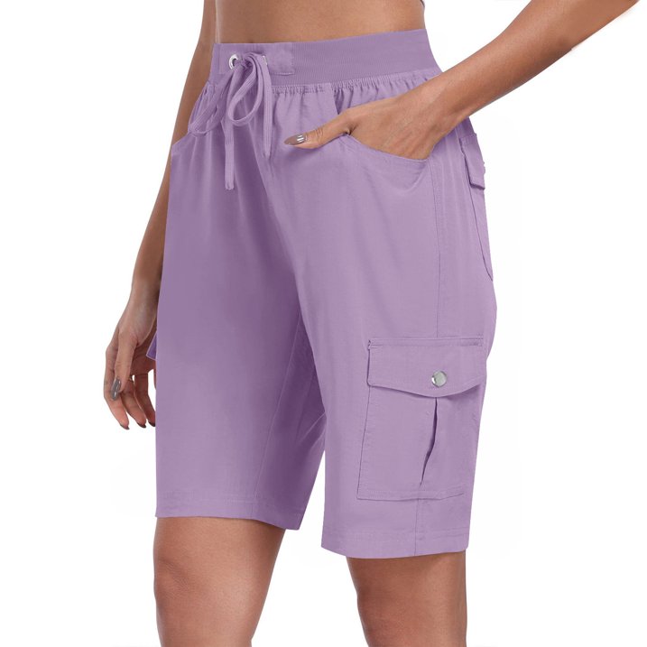 Damen Quick-Dry Cargo-Shorts mit Taschen | UPF 50+ & verstellbare Passform – 2 kaufen, 15 % Rabatt + kostenloser Versand