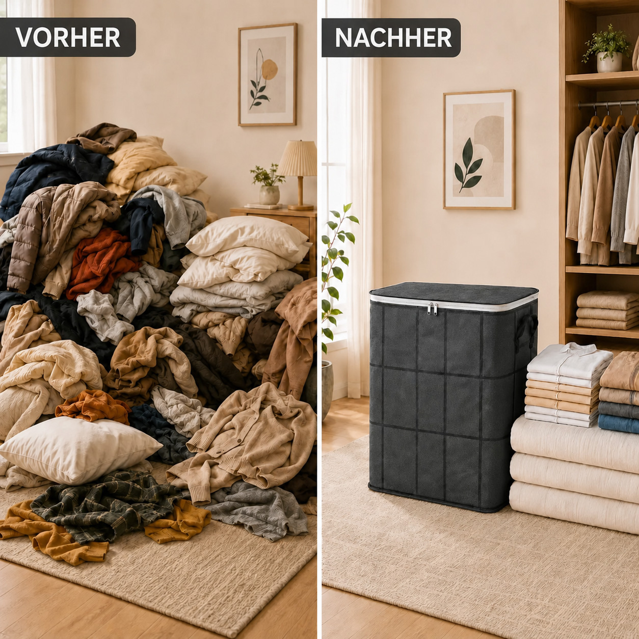 180 Liter Platz für dein Chaos – aber nur, wenn du es ordentlich haben willst