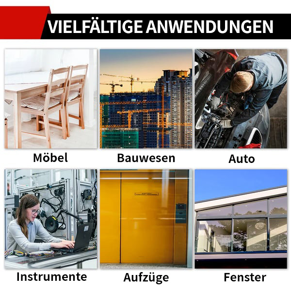 M3-M8 Elektrischer Nietmuttern-Adapter-Satz