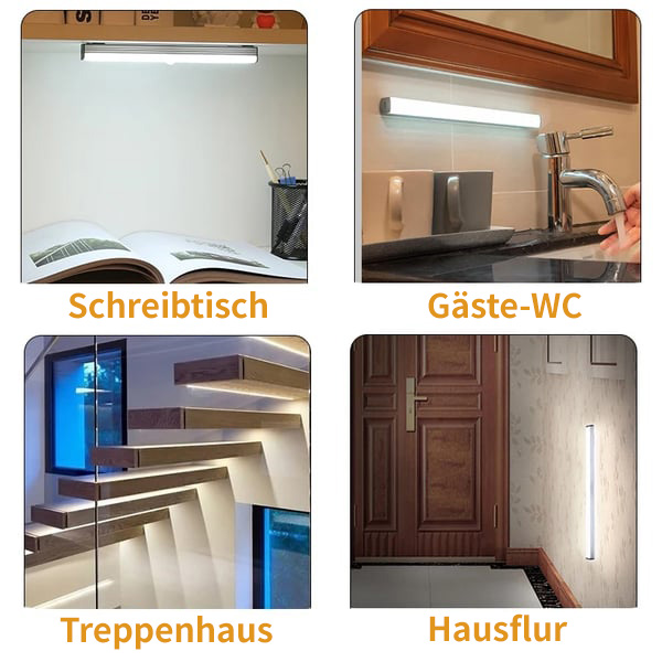 🎁 Nur heute: 60 % Rabatt 💡 Kabellose LED-Sensorleuchte mit Magnetbefestigung – ohne Bohren