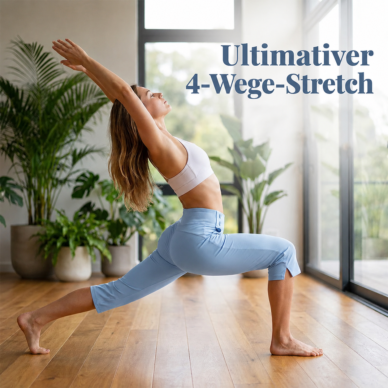 🌺 Sommer-Sale – 65 % Rabatt 👖✨ Elegante Bauchkontroll-Yogahose
