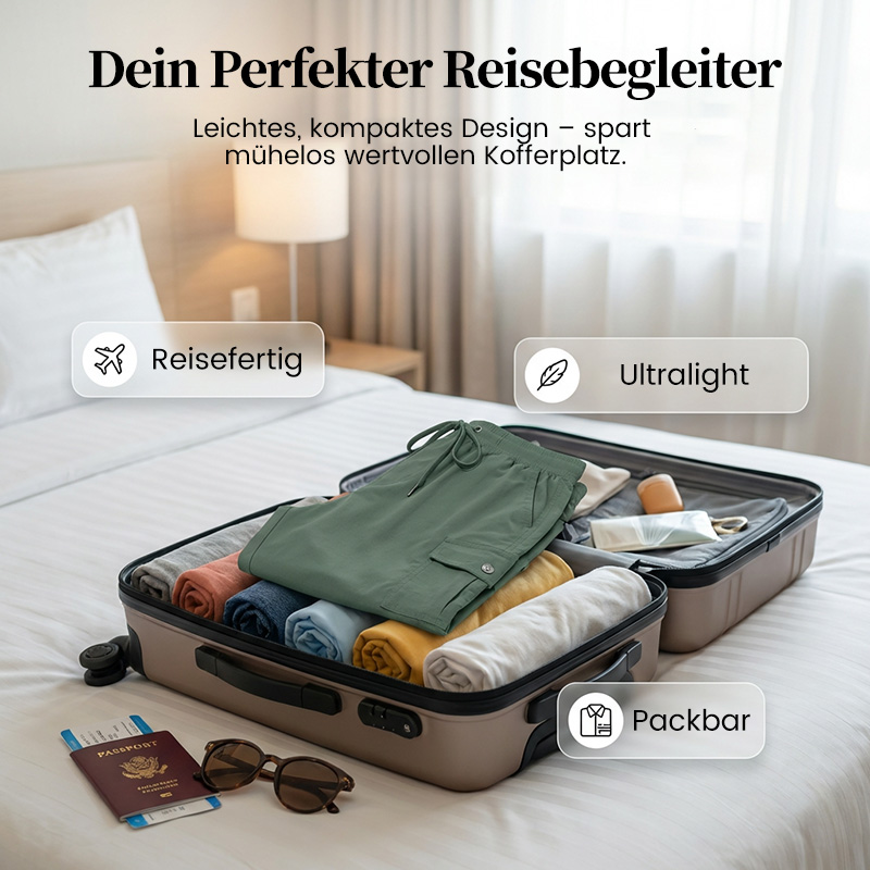 Damen Quick-Dry Cargo-Shorts mit Taschen | UPF 50+ & verstellbare Passform – 2 kaufen, 15 % Rabatt + kostenloser Versand