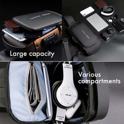 🎒 50% RABATT! 🔥 Sporttragetasche mit USB-Ladefunktion – Diebstahlsicher, praktisch & leicht – Perfekt für Reisen, Pendeln & Outdoor-Aktivitäten ⚡