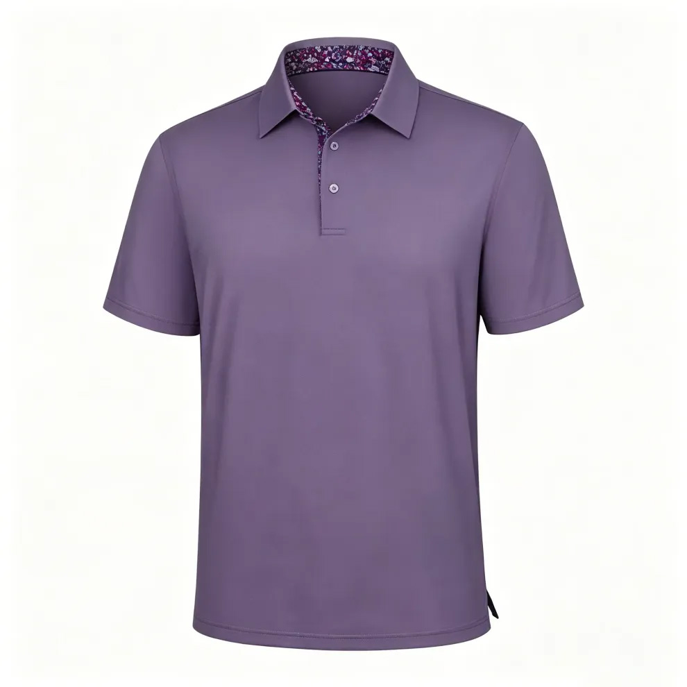 Herren Performance Polo-Shirt – schnelltrocknend, feuchtigkeitsableitend, 4-Wege-Stretch, UPF30+, Kontrastkragen für Arbeit und Alltag---Kaufen Sie 2 und sichern Sie sich 15% Rabatt & kostenfreien Versand!