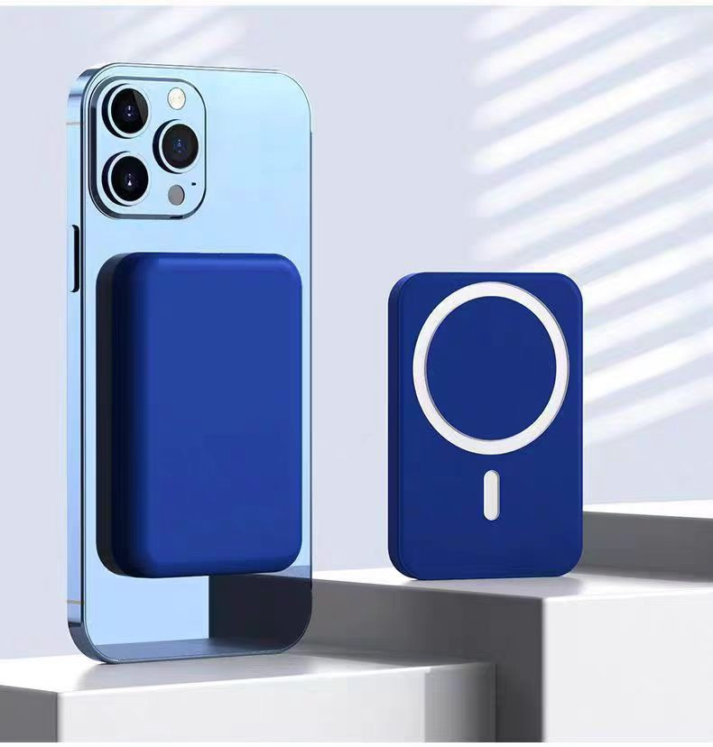 5000mAh Magnetic Power Bank for iPhone 12-17 Series with MagSafe
