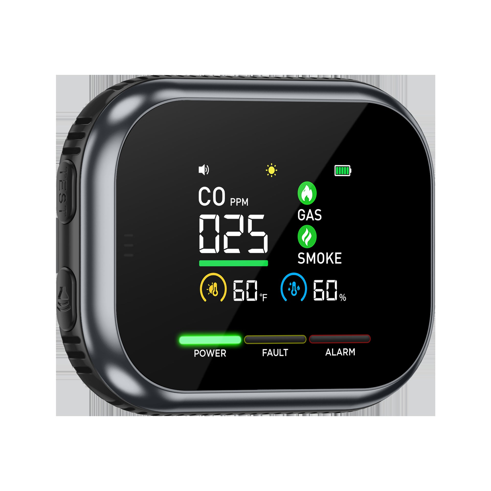 🔥 50 % Rabatt – Tragbarer 4-Gas-Warner mit LCD, Ton-Licht-Vibrations-Alarm & 10 Std. Standby 🔥