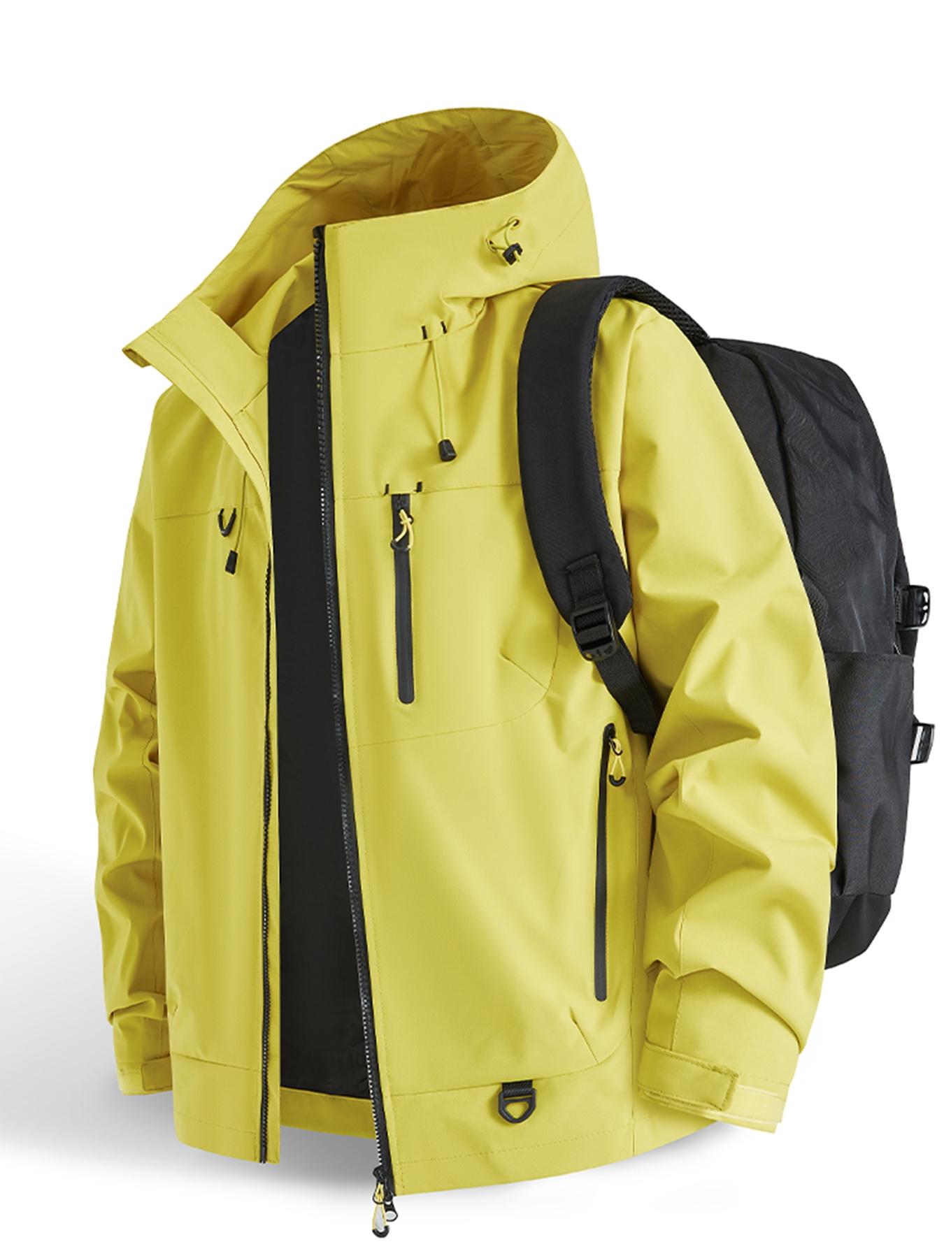 Unisex Kapuzen-Wasserjacke – winddicht, atmungsaktiv, mit mehreren Taschen, tailliert zum Schichten, für das deutsche Regenwetter --- Kaufen Sie 2 und sichern Sie sich 15% Rabatt & kostenfreien Versand!
