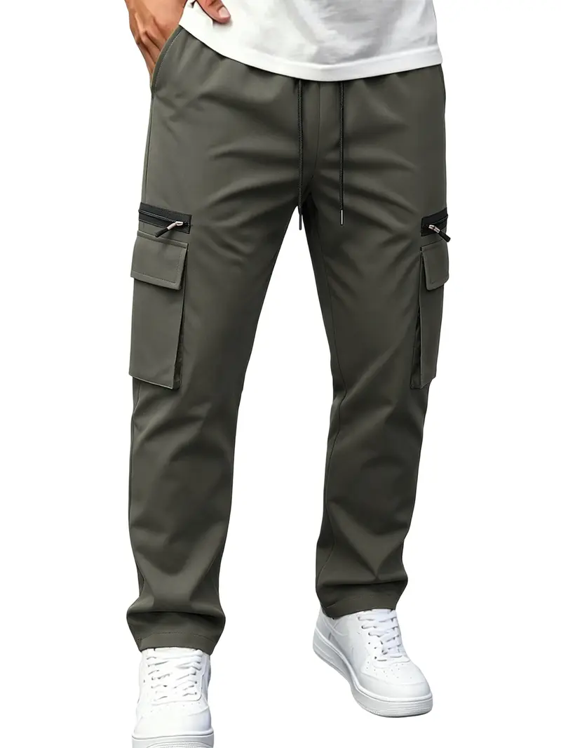 Herren Schnelltrocknende Cargohose – elastischer Bund, wasserabweisend, atmungsaktiv, mit vielen Taschen für Outdoor & Alltag --- Kaufen Sie 2 und sichern Sie sich 15% Rabatt & kostenfreien Versand!