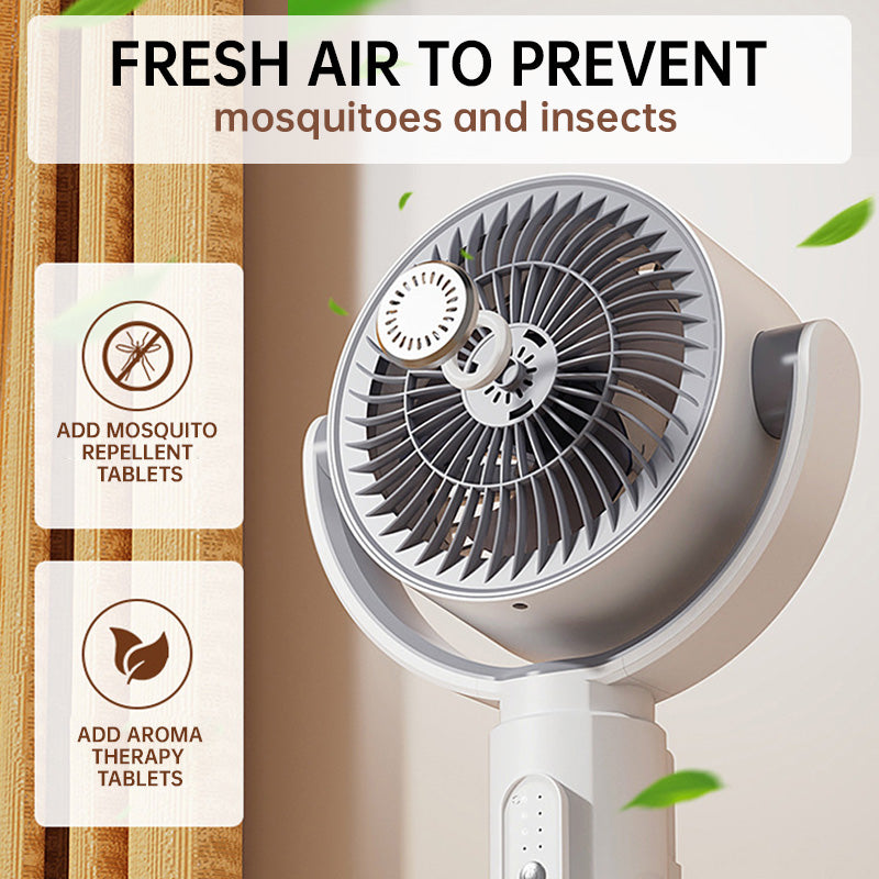 🍃20 Dezibel, leiser als ein Flüstern; 30 Meter Wurfweite für angenehme Luft im ganzen Raum – dieser Motorventilator ist so leise, dass du vergisst, dass er läuft.💎