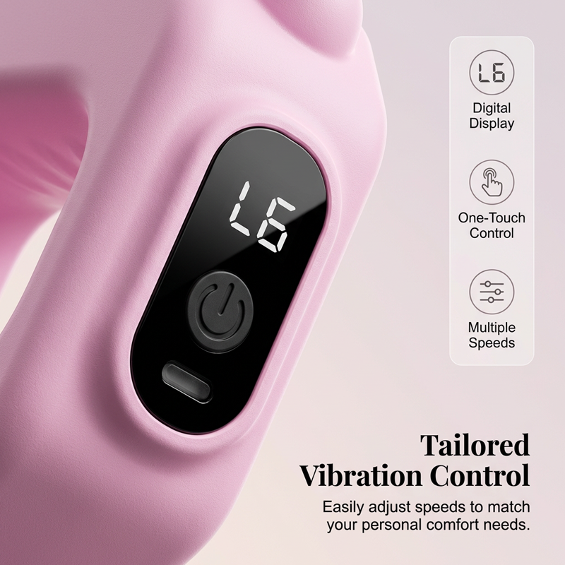 Tragbares Vibrationsmassagegerät – Kabellos, 6 Intensitätsstufen für Nacken & Schultern