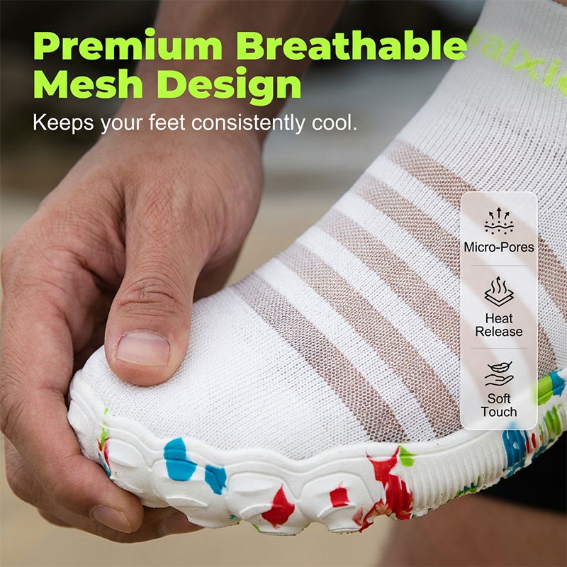 🔥👟 50% RABATT! Unisex Breathable Mesh Water Shoes – atmungsaktives Mesh, rutschfeste Sohle, perfekt für Wasser & Land. 🌊💨
