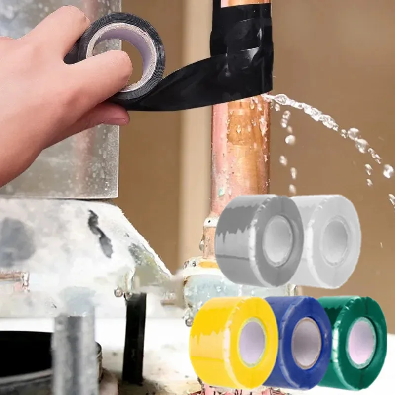 ⛑️ Profi-Reparatur in Sekunden – wasserdichtes Selbstverschweißband 🧰🔩 Stoppt jede Leckage, hält dicht – garantiert! ✅