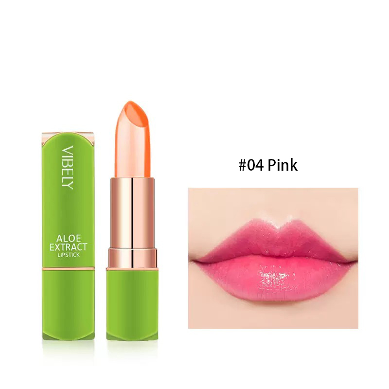 Ownest 3 Colors Temperature Color Change Lipstick, Magic Color Changing Lipstick Jelly Lip Blam Moisturizing Long Lasting Lip Makeup Aloe Vera Lipstick-Set B