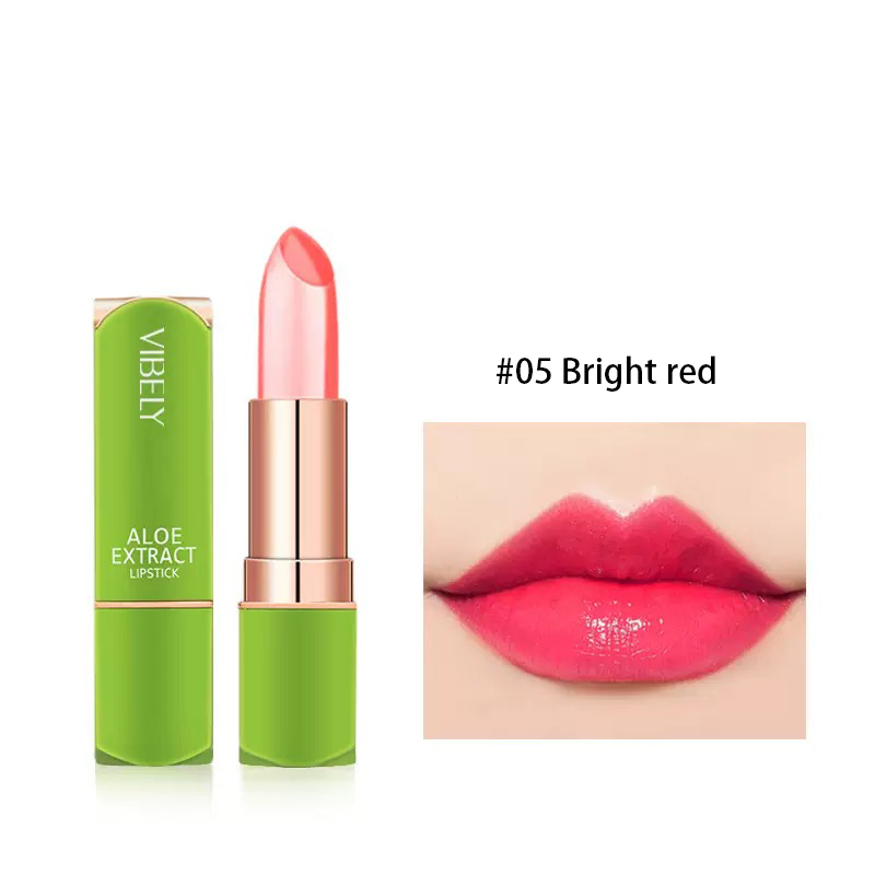 Ownest 3 Colors Temperature Color Change Lipstick, Magic Color Changing Lipstick Jelly Lip Blam Moisturizing Long Lasting Lip Makeup Aloe Vera Lipstick-Set B