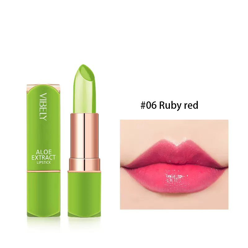 Ownest 3 Colors Temperature Color Change Lipstick, Magic Color Changing Lipstick Jelly Lip Blam Moisturizing Long Lasting Lip Makeup Aloe Vera Lipstick-Set B
