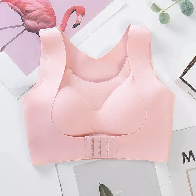 🔥Women’s Wireless Bra,Soft Breathable Non-removable Moulded Cups, Yoga Fitness Sportswear for Gym & Daily Training