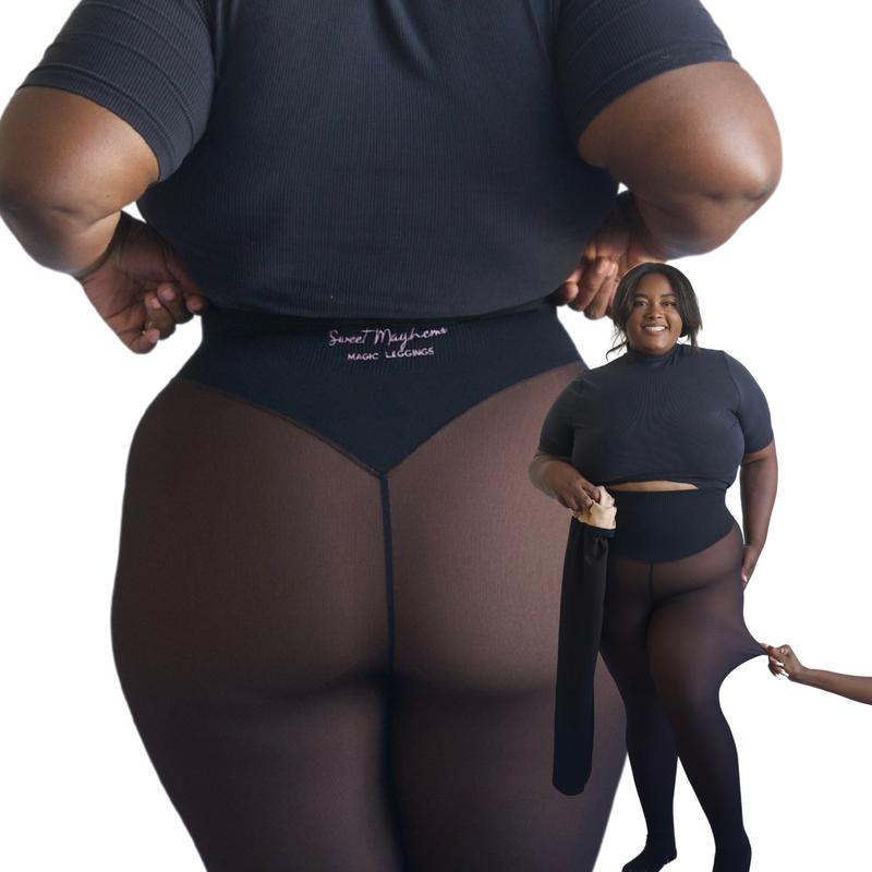 Thickened warm tights for women, suitable for wearing outside, one-piece pantyhose for autumn and winter