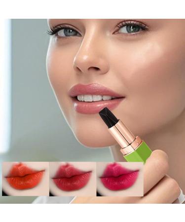 Ownest 3 Colors Temperature Color Change Lipstick, Magic Color Changing Lipstick Jelly Lip Blam Moisturizing Long Lasting Lip Makeup Aloe Vera Lipstick-Set B
