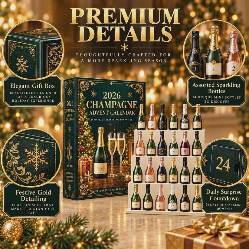 🥂 24 Champagne Advent Calendar 2026 🎄