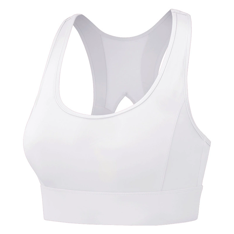 High Impact Yoga Exercise Athletic Bras Sports Bra for Women Padded Medium Support Criss Cross Strappy Bras Seamless