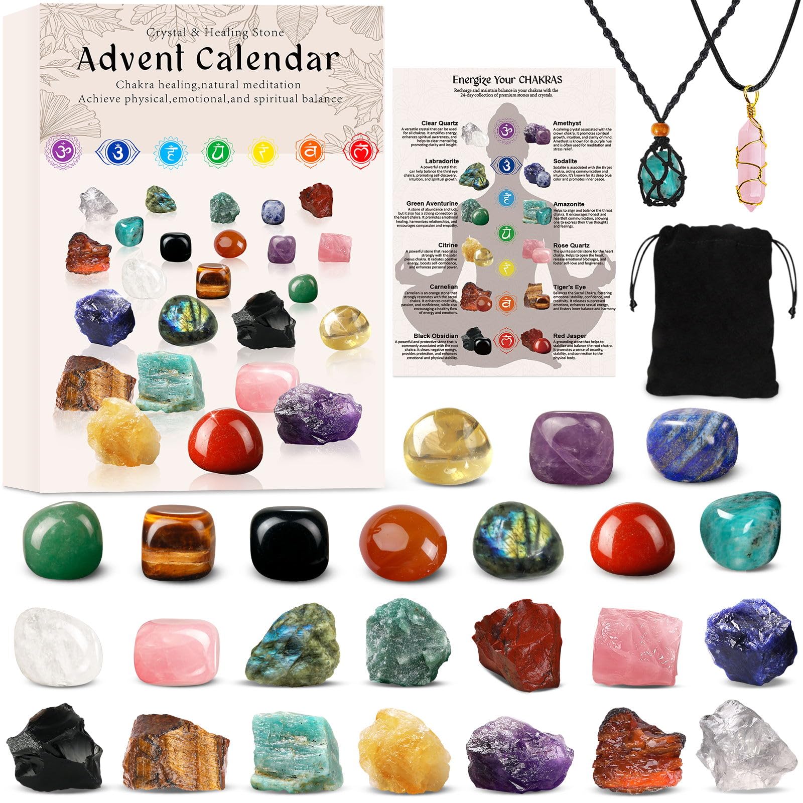 24-Day Gemstone Christmas Advent Calendar